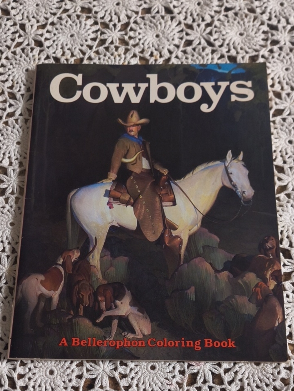 Vintage 1990 Cowboys - Coloring Book